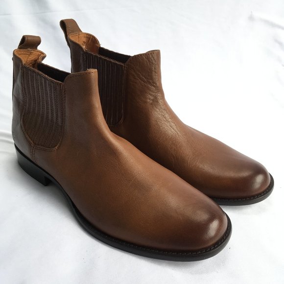 Frye Other - Frye Phillip Chelsea ankle boots brown leather New